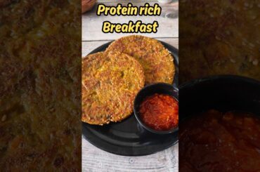 Protein Rich Healthy Breakfast | Kids Tiffin Recipe #shorts