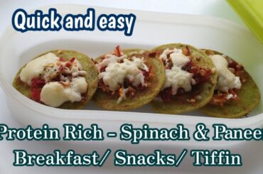 Quick & Healthy Tiffin Ideas for Kids | Lunchbox & Breakfast / Snacks Recipes