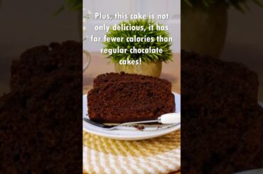 One of the BEST Chocolate Cakes and MUCH FEWER Calories!
