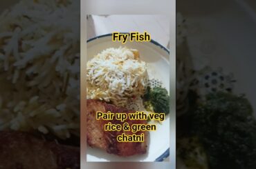 Fry Fish|portion control diet for weight loss #shorts #cooking #trending #health #tedrush