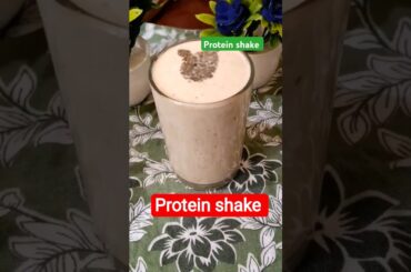 Protein shake // Breakfast ideas // #highlights #health #shorts #viral#minivlog #happy #gym #workout