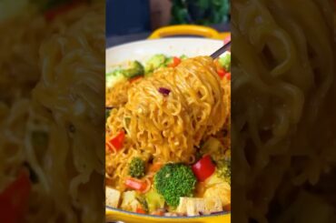 Creamy Tofu Ramen Recipe #viral #cooking #healthy #vegan #recipe #vegetables