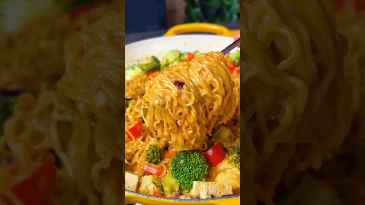 Creamy Tofu Ramen Recipe #viral #cooking #healthy #vegan #recipe #vegetables Creamy Tofu Ramen Recipe #viral #cooking #healthy #vegan #recipe #vegetables