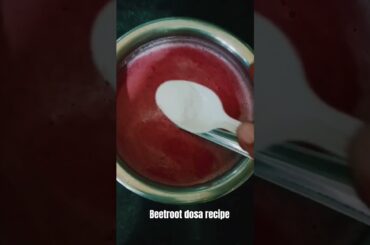 #healthy beetroot dosa recipe #food #ragiflour #beetroot #dosa #crispy dosa #protein dosa