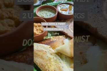 Healthy Masala Dosa | Raw Banana + Tofu Protein Dosa, sambar & coconut chutney #highprotein no onion