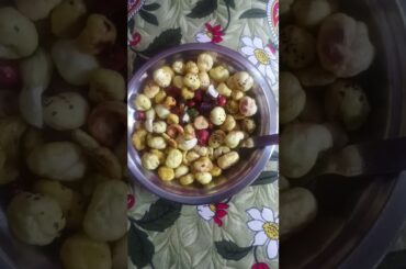 Makhana namkeen recipe #Quick snacks #Healthy snacks in 10 mins