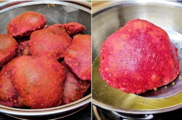 Beetroot Puri Recipe | Healthy Breakfast Recipe