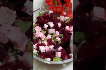 Beetroot Feta Salad for Weightloss #shorts #weightloss #youtubeshorts