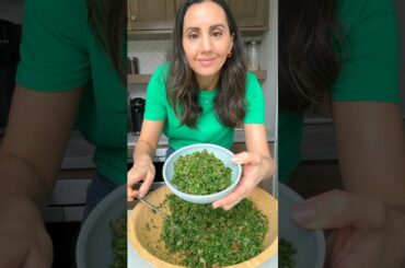 Lebanese Tabbouleh Salad | FeelGoodFoodie