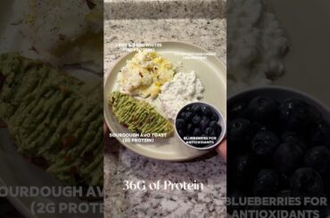 High-Protein Breakfast for Gut Health | 36g Protein, Under 500 Calories