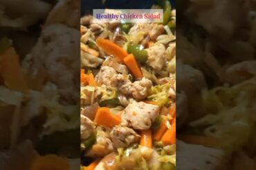 Healthy Chicken Salad Recipe For Weight Loss #healthybreakfast #healthyrecipes #chickensalad #food