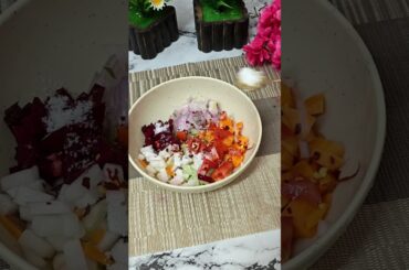 Healthy Veg Salad for Weight Loss#Quick&Tasty#Healthy Eating#5-Minute Weight Loss Recipe#short