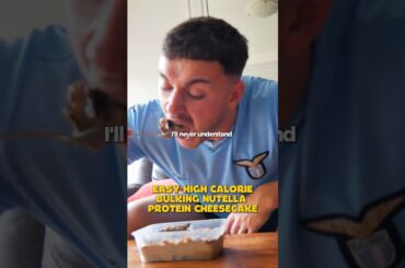 Easy Bulking Nutella Protein Cheesecake