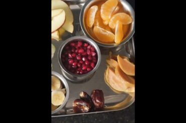 Healthy Fruits plate for Kids@Evening snack time