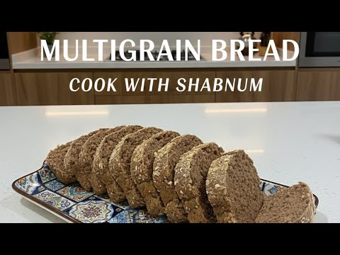 Healthy Homemade Multigrain Bread Recipe | Soft & Nutritious Bread at Home | Cook with SHABNUM Healthy Homemade Multigrain Bread Recipe | Soft & Nutritious Bread at Home | Cook with SHABNUM