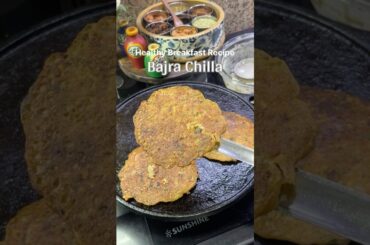 Bajra chilla healthy breakfast recipe