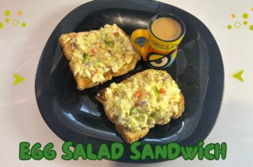 Boiled Egg Sandwich Recipe | Easy Breakfast Sandwich | Quick & Healthy Snack