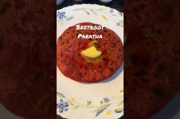 Beetroot Parantha #breakfastrecipe #healthyrecipes #winterrecipies #2minutes #easyrecipe#indianfood