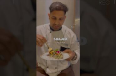 HEALTHY VEGETABLE SALAD | CHEF AMIT THAKUR | MINT DIPP | #gym #youtubeshorts #chef #salad #healthy