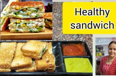 5 Mins Paneer Sandwich For Complete detailed Recipe, Healthy and yummy @sheelakirasoivlog