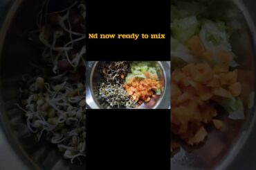 protine rich sprouts Salad for weight loss#newmommyslifestyle #weightloss #healthyfinds #healthydiet