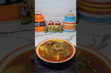 trending recipe of Aloo Gosht #recipe #food #cooking #easyrecipe