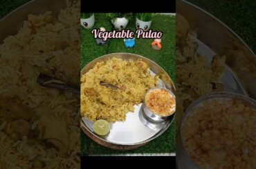 Vegetable Pulao #rice recipe #healthy food #vegpulao #youtubeshorts
