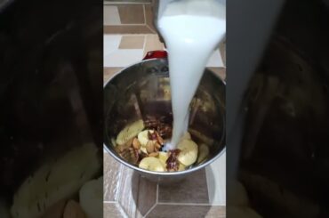 milkmaid banana and date nut smoothie#shorts #smoothie