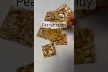 Healthy peanut candy #candy #peanut #chikki #health #shorts