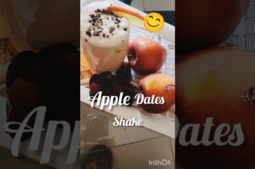 Healthy Apple dates milkshake #shorts #youtube shorts#food #recipe #easylifestyle