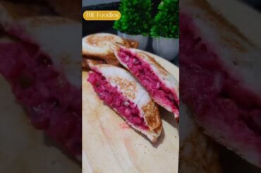 Pink Sandwich | Vegetable sandwich| easy and testy #shorts #sandwich #thefoodies #easyrecipe