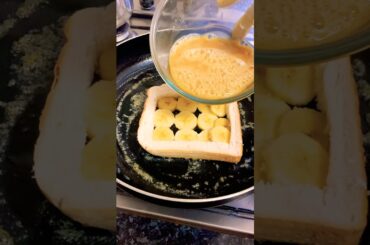 Banana Bread Toast #shorts #trendingshorts #food