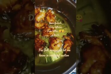 Onion pakoda using leftover dosa batter#shorts @Deepthinagarajupalli5306