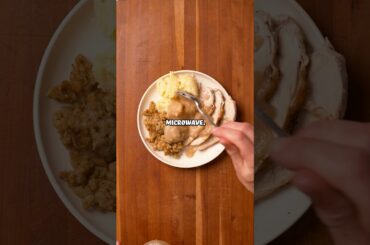 3 levels of thanksgiving leftovers