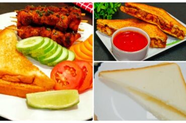 Evening snacks recipes! It's so delicious! Cooking healthy meals for family! Chicken sandwich recipe