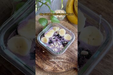 High Protein Smoothie Bowl recipe | Healthy breakfast ideas | High protein recipes | Oats recipes