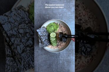 Salmon rice! so addictive. #salmonrice #highprotein #healthyrecipe #emilymariko #viralrecipe