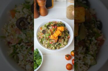 Brown Rice Salad Recipe #brownricerecipe #healthy #recipe