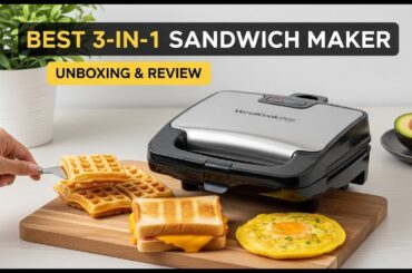 TOP 5 Best 3-in-1 Sandwich Maker 2025 | Trending kitchen tools