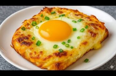 New bread & egg recipe for breakfast l Easy snacks to make at home l Healthy breakfast ideas