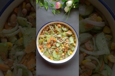 High protein Weight Loss Salad Recipe #shorts #shortvideo #salad