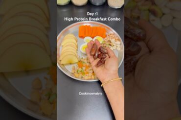 Protein Rich Healthy breakfast Series-Day 1 #shorts #trendingshorts #breakfast #proteinrich #viral
