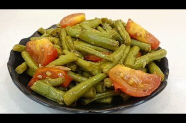 Green Beans Stir Fry, Low Calorie, High Protein Healthy Meal | French Beans Recipe | Instant