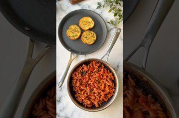 Healthy Pink Sauce Pasta #shorts #pasta #onepotmeal #recipe #PastaRecipe #healthypasta