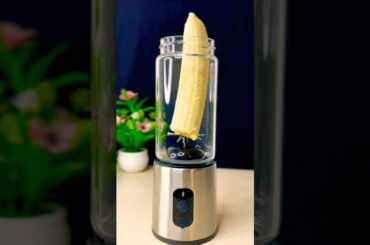 Powerful Banana Dry Fruit Smoothie | Super Healthy Breakfast Drink #smoothie #juicer #viral #shorts