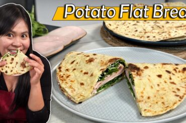 Quick Easy and Healthy Flat Bread with Potato