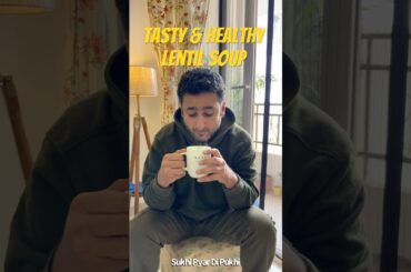 Lentil Soup | Tasty & Healthy | Weight Loss Recipe #healthyfood #weightloss