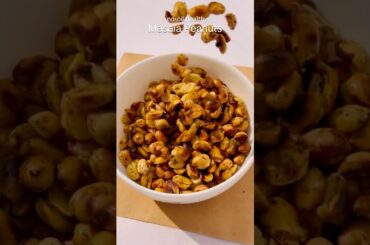 Healthy Tawa Masala Peanuts Recipe | 5 Min No Oil Snack | Easy Homemade Munching Peanuts | Protein