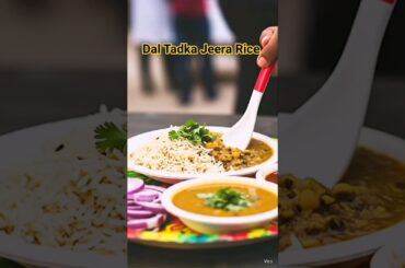 Dal Tadka & Jeera Rice | Healthy Indian Comfort Food | Lunch Recipe In 10 Minutes #shorts