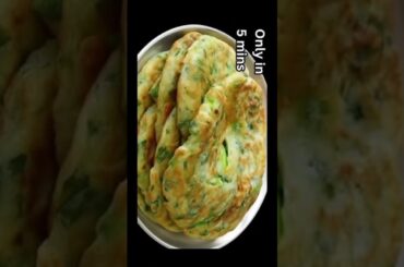 5 min healthy Breakfast Recipe Easy & Tasty Nashta recipe| #kidslunchbox #easyrecipe #shorts